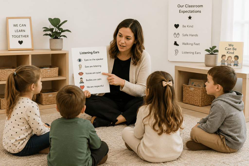 How to Teach Behavior Skills in Preschool and Kindergarten (Instead of Constantly Correcting Behavior)